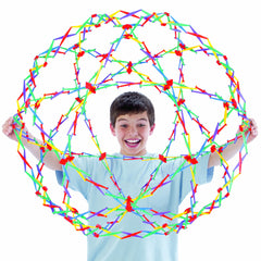 Hoberman Sphere - Rainbow