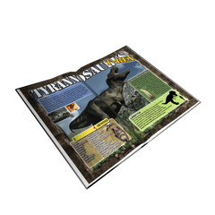 3D Dinosaurs Book